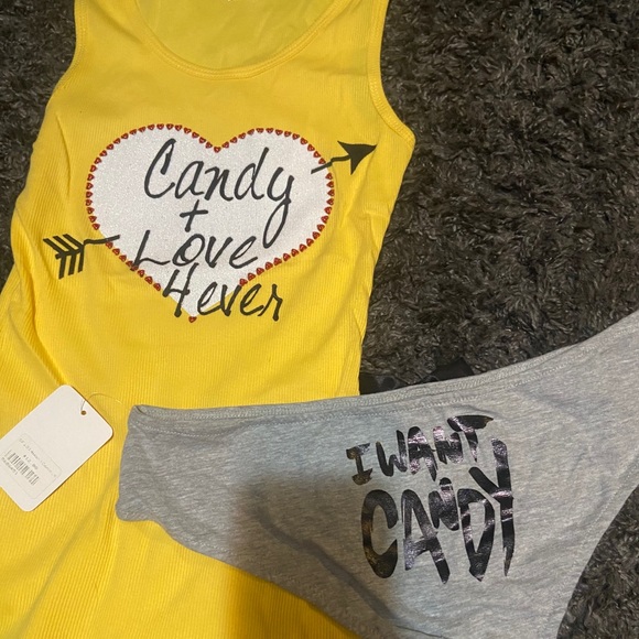 Sugar Factory Candy + Love 4Ever Tank Top - Picture 1 of 3